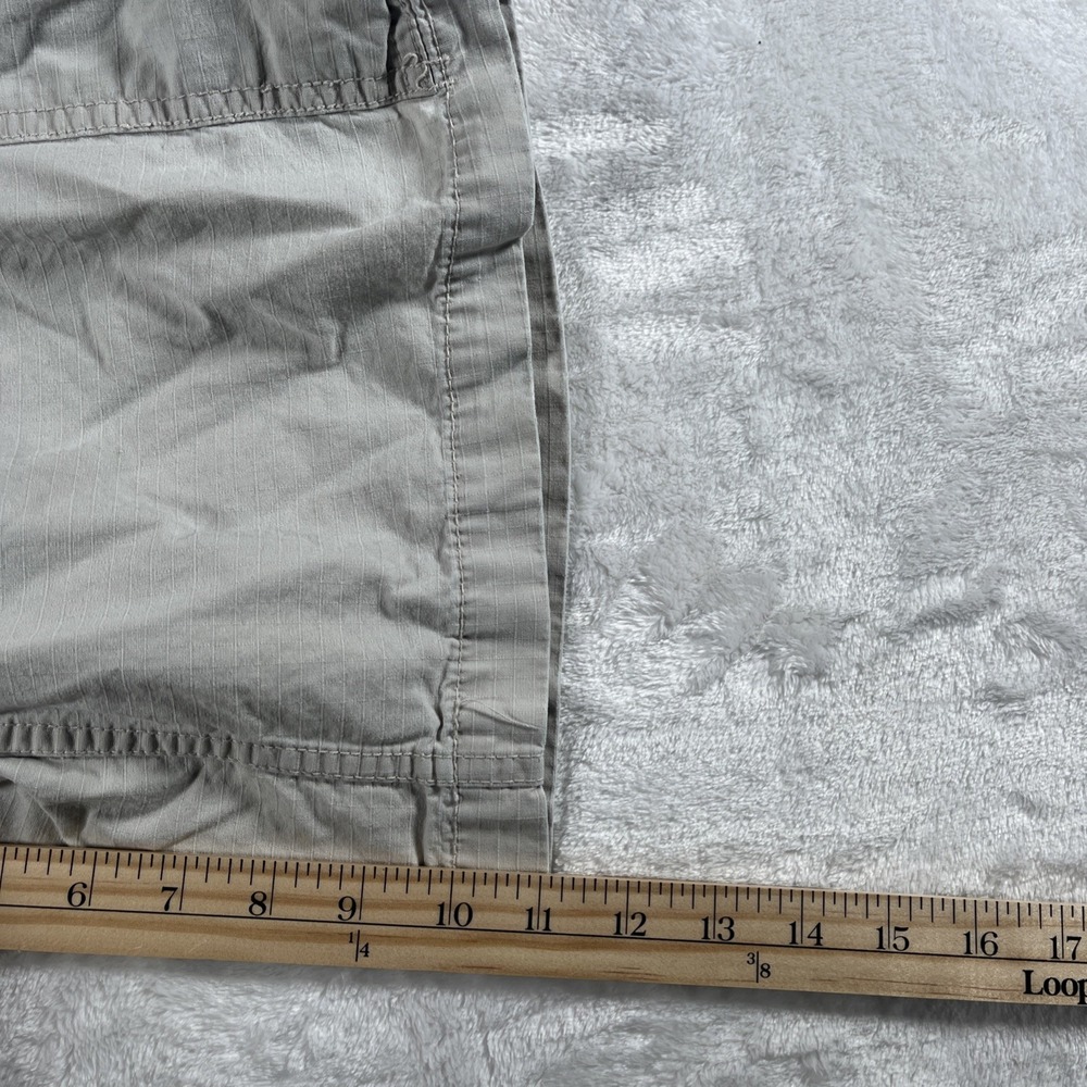 Polo Jeans co. Ralph Lauren men's Light Gray cargo shorts 36 - Picture 3 of 7
